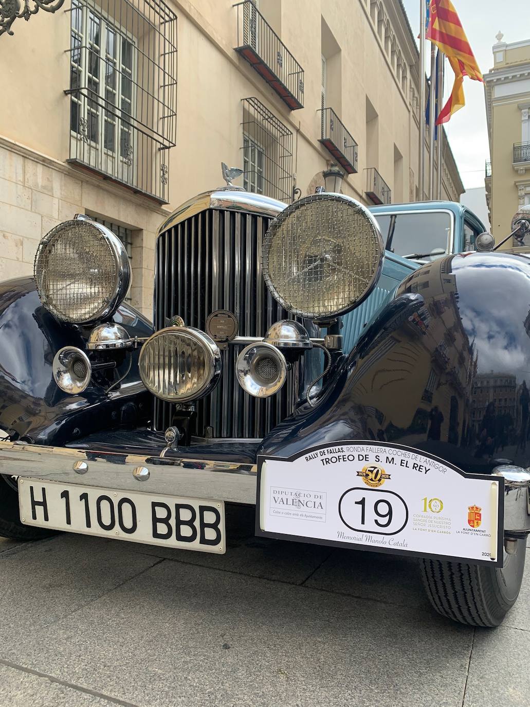 Ronda Fallera de Coches de L'antigor-Trofeo de SM El Rey 2020