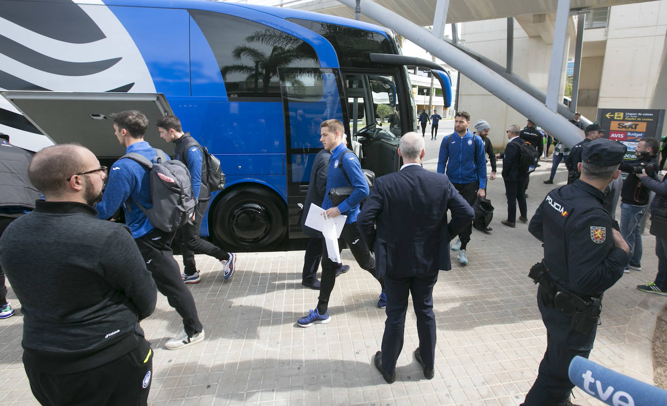 El partido ante el Valencia CF se disputa a puerta cerrada por el coronavirus.