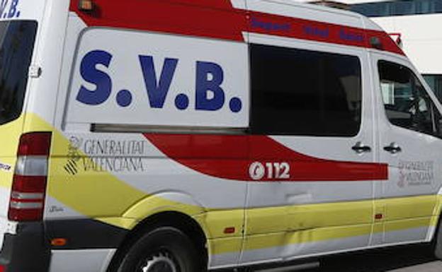 Hospitalizado un hombre tras ser atropellado en la calle San Vicente de Valencia