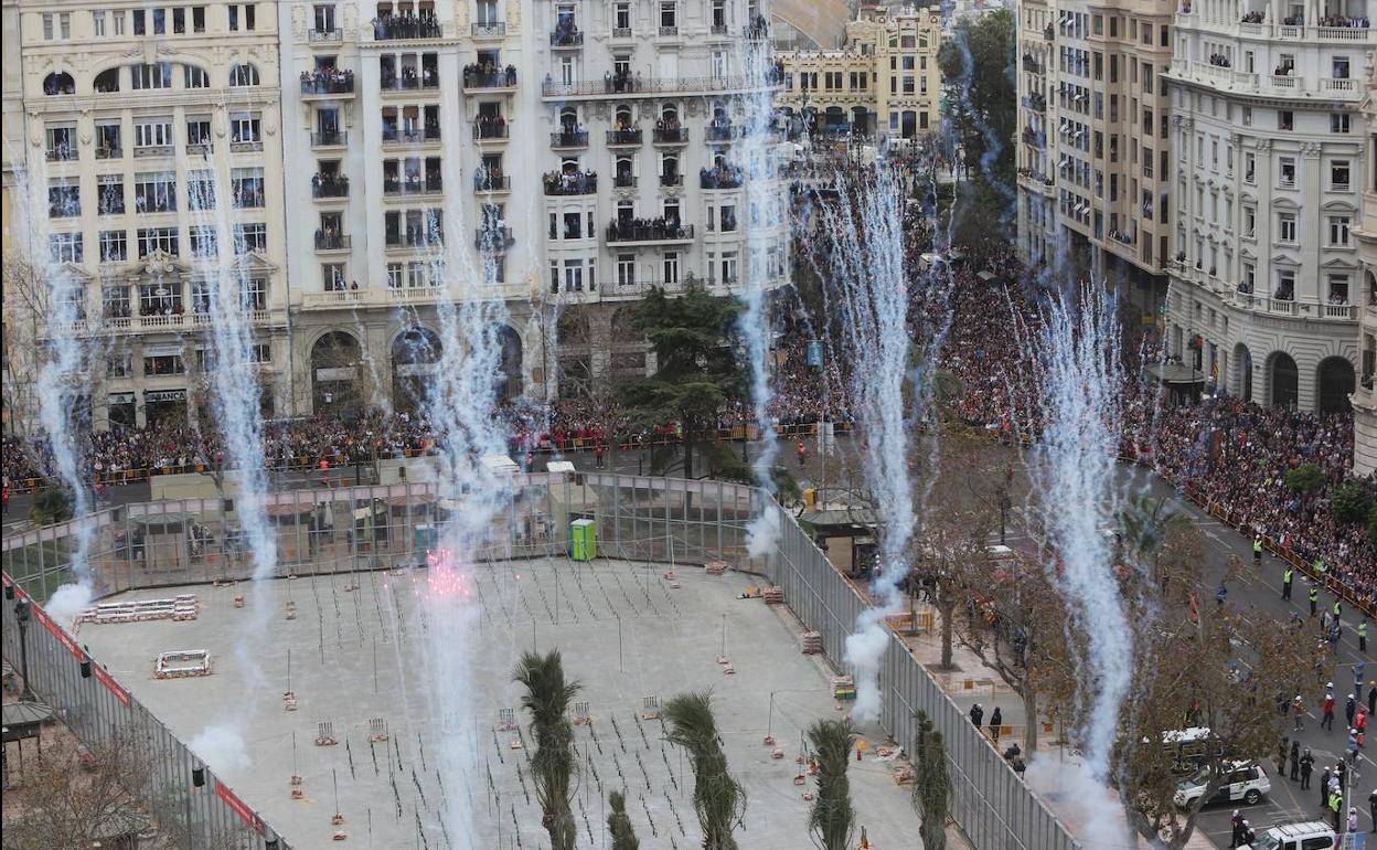 Mascletà de este martes.