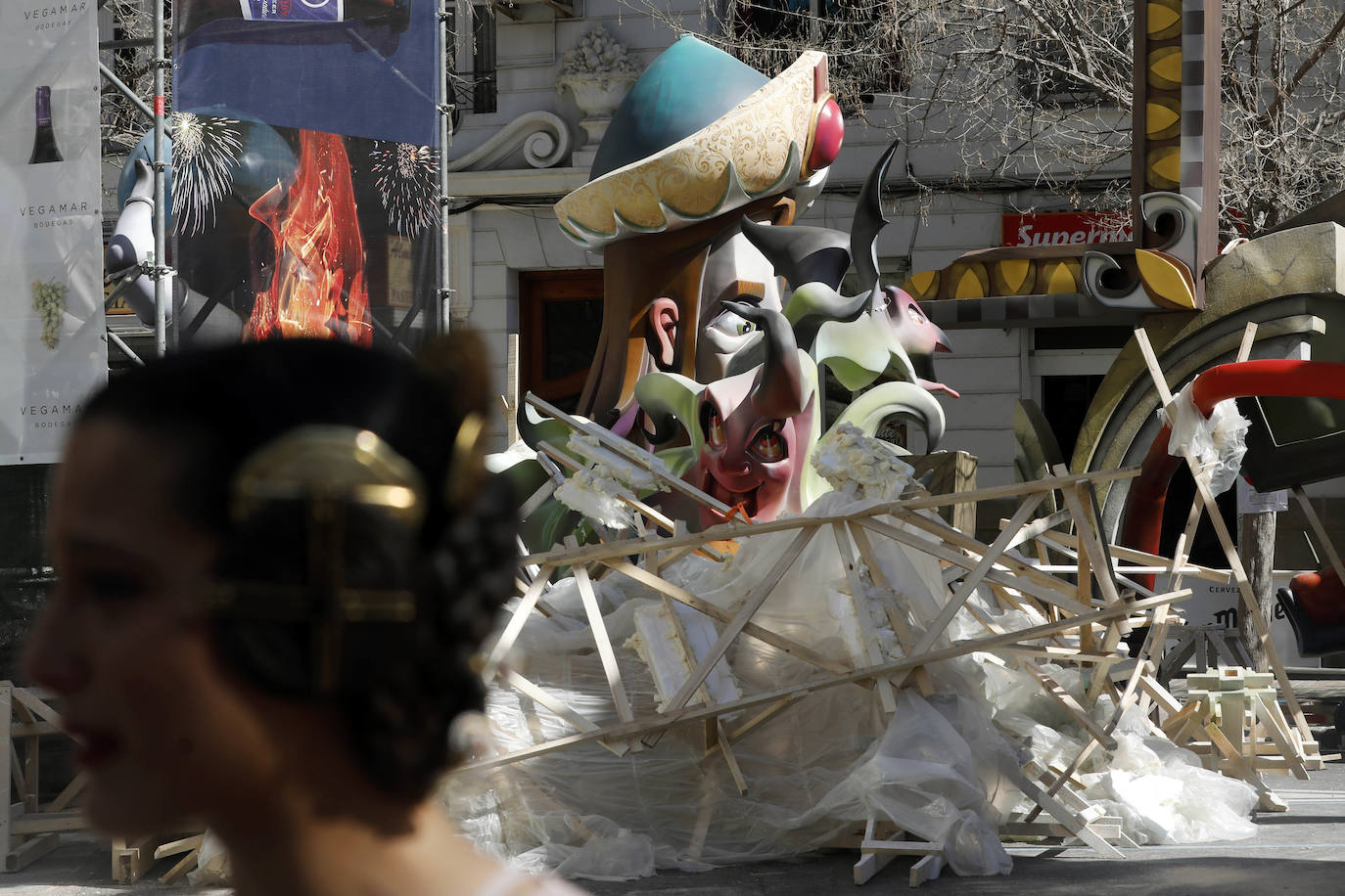 Las Fallas de Valencia se suspendieron el pasado 10 de marzo por la pandemia del coronavirus, una medida histórica que no ocurría desde la Guerra Civil. El sector vive en la incertidumbre desde entonces.