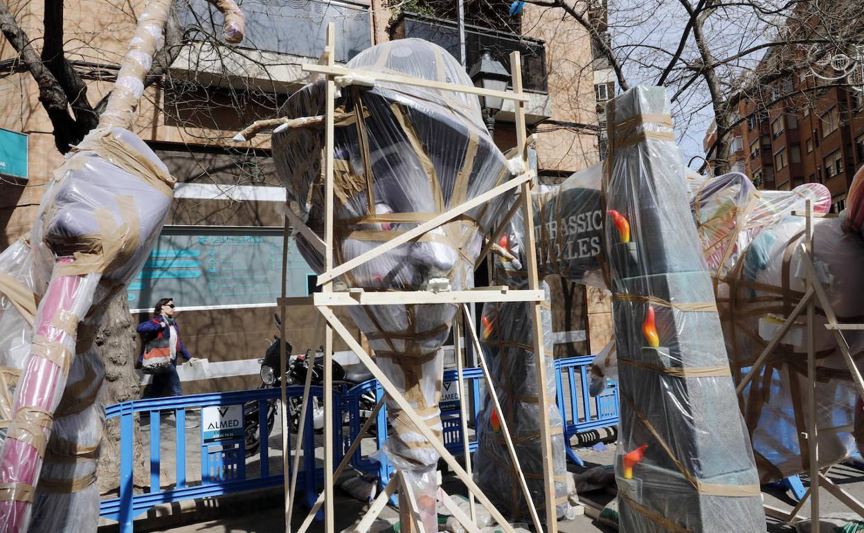 Falla del barrio de San Isidro.