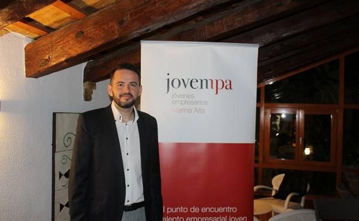 José Alberto Notario, el nuevo presidente de Jovempa Marina Alta. 