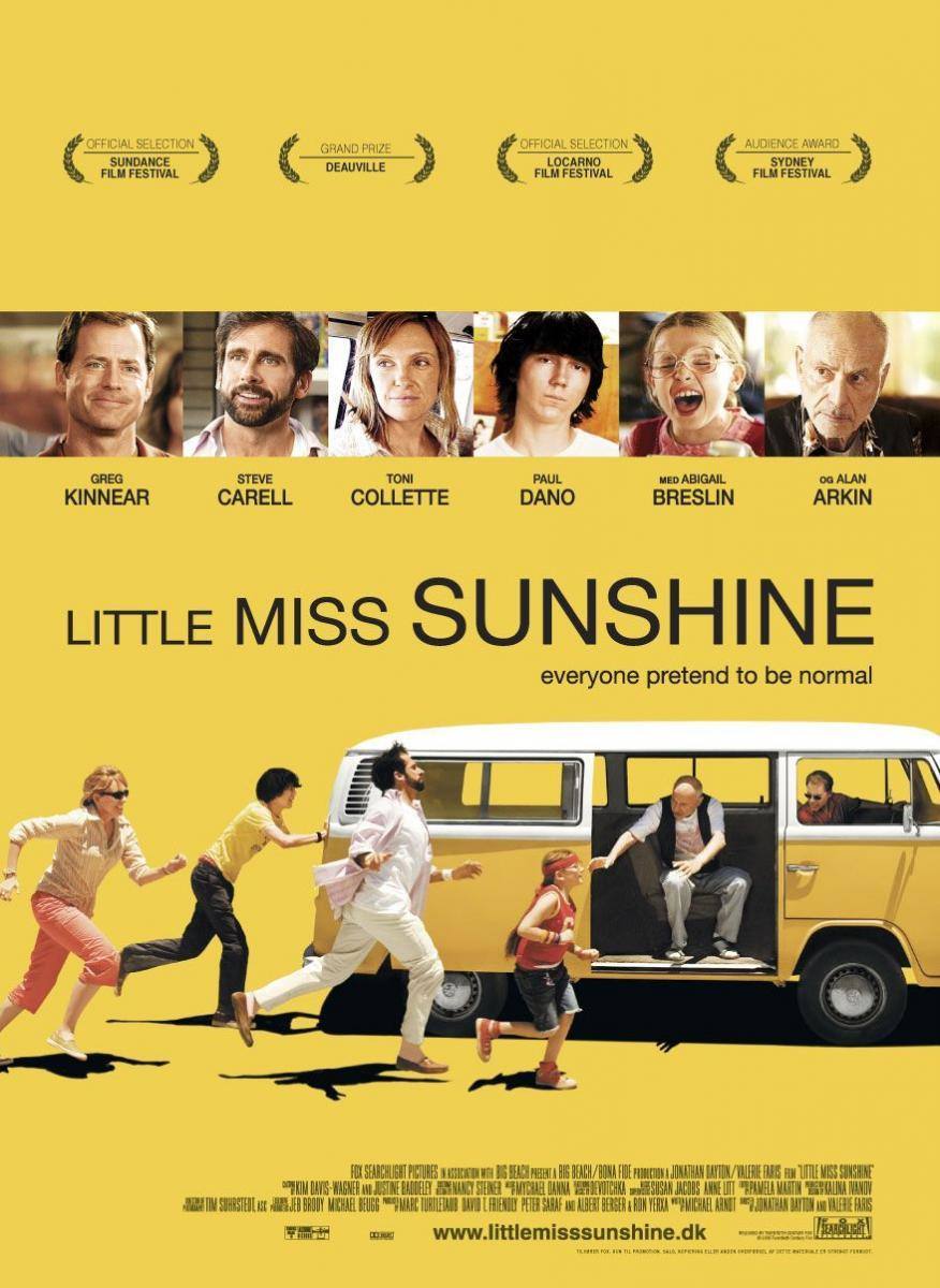 14. 'Pequeña Miss Sunshine' (2006). Un canto a la autenticidad, a la superación y a lograr ser uno mismo sin que nadie lo impida.