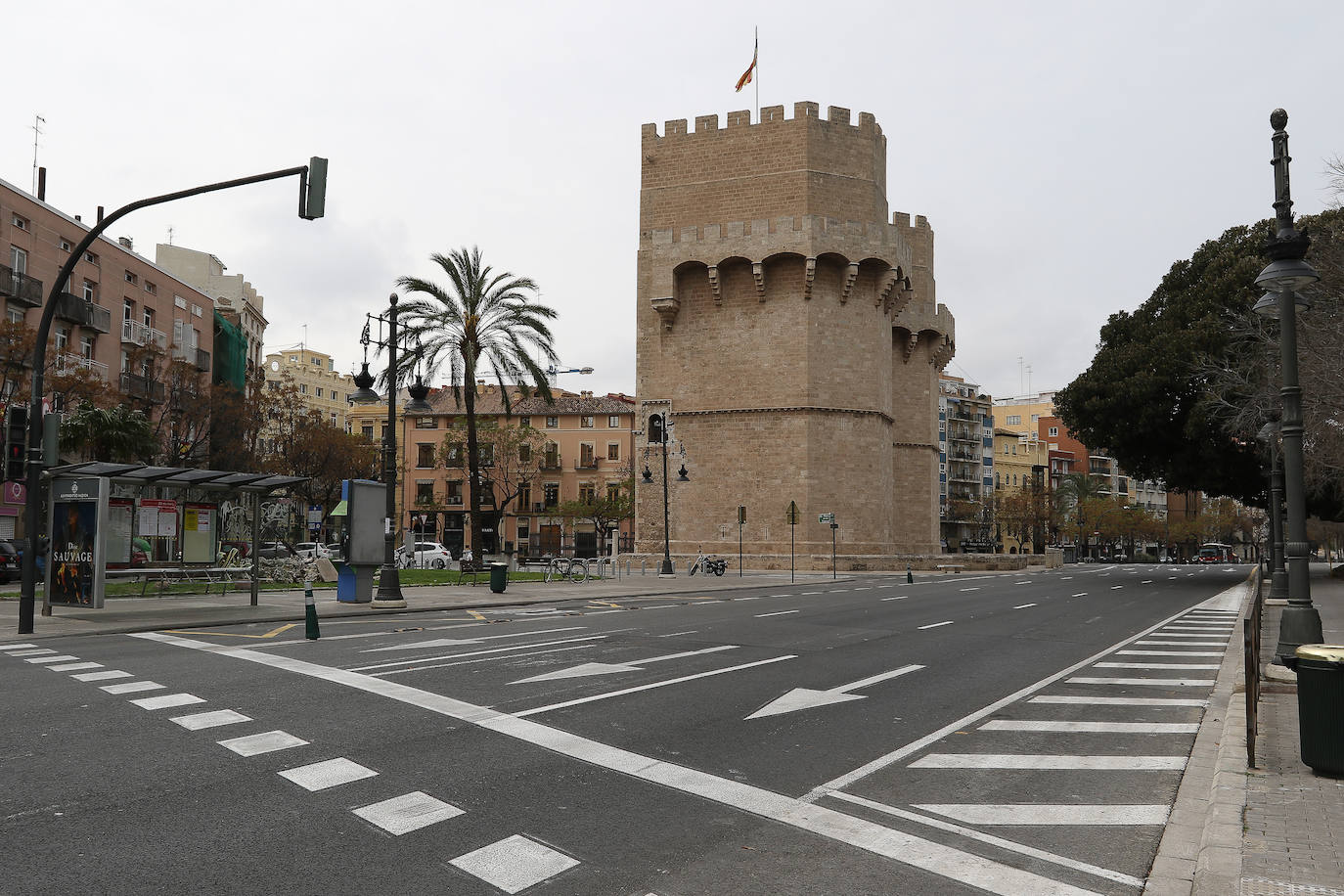 Valencia y el resto de las localidades de la Comunitat luchan como pueden contra la pandemia. 