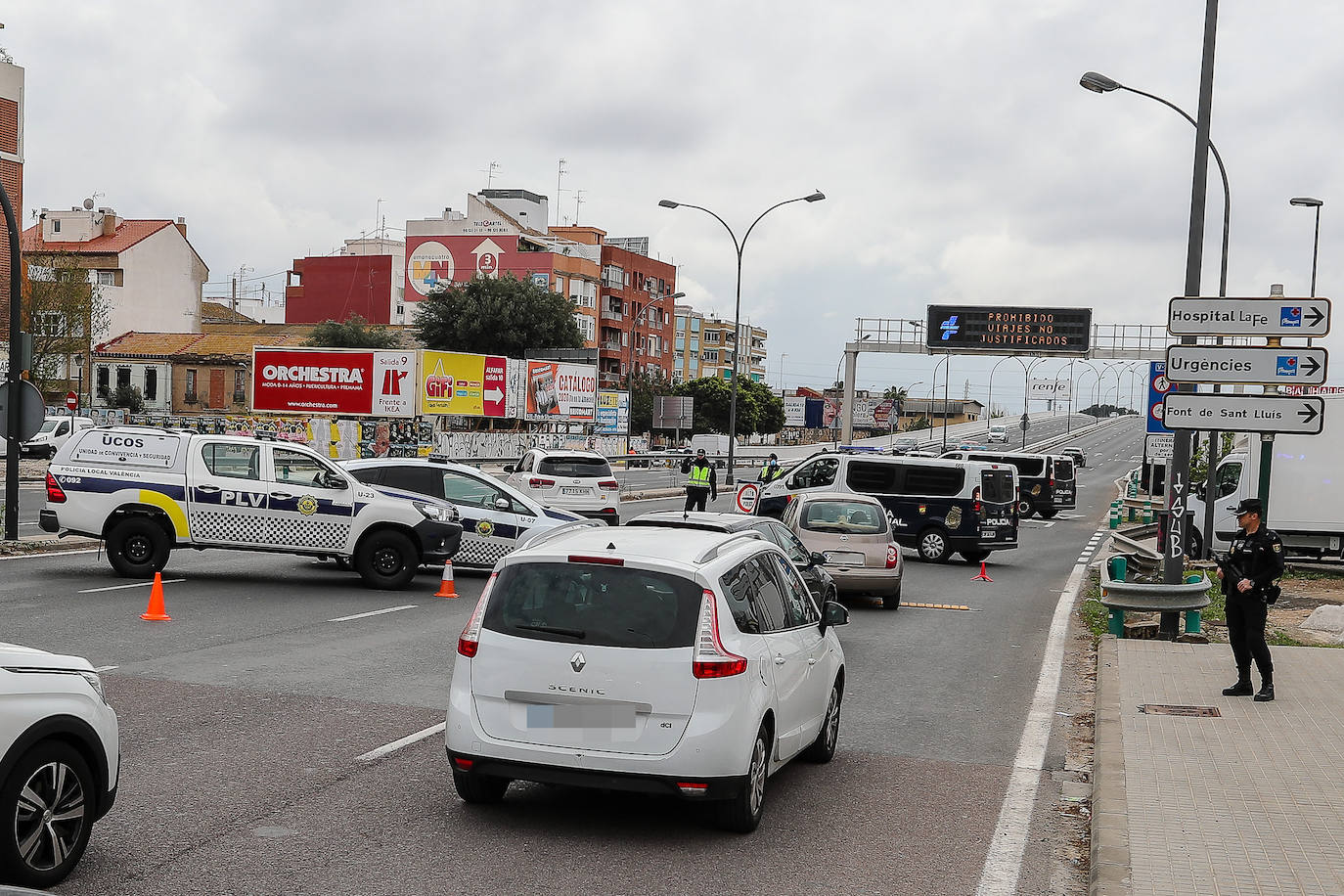 Valencia y el resto de las localidades de la Comunitat luchan como pueden contra la pandemia. 