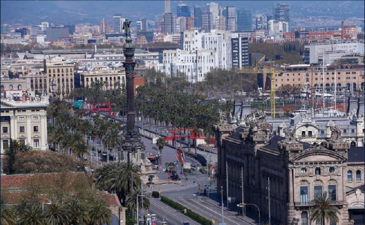 Ciudad de Barcelona. 