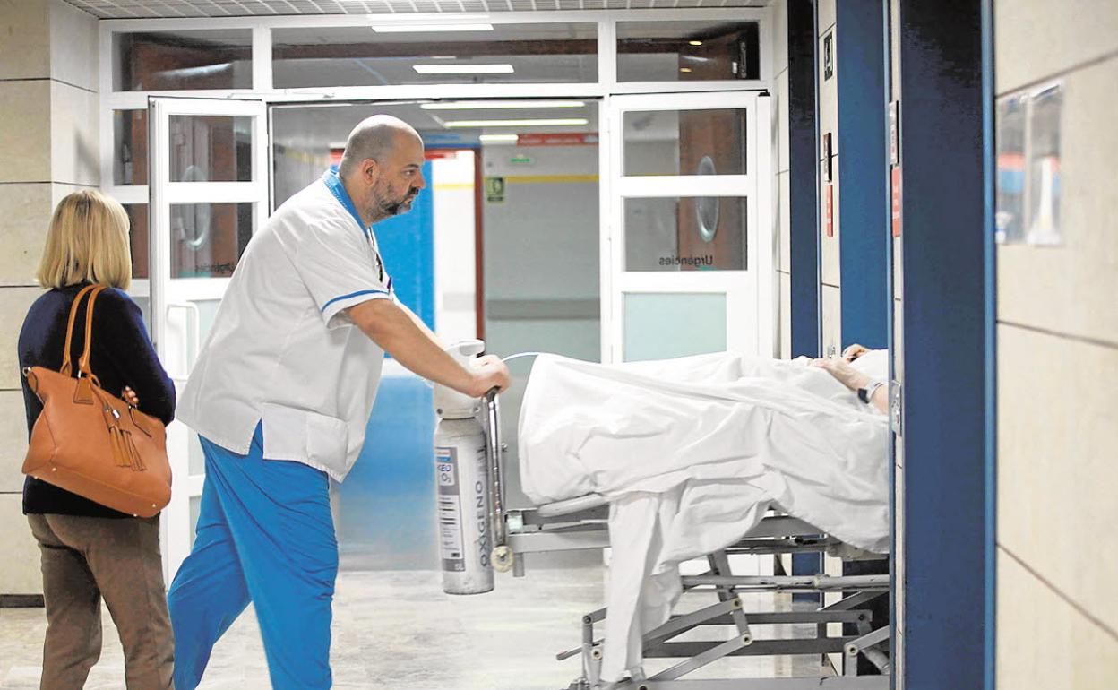 Interior de un hospital valenciano.