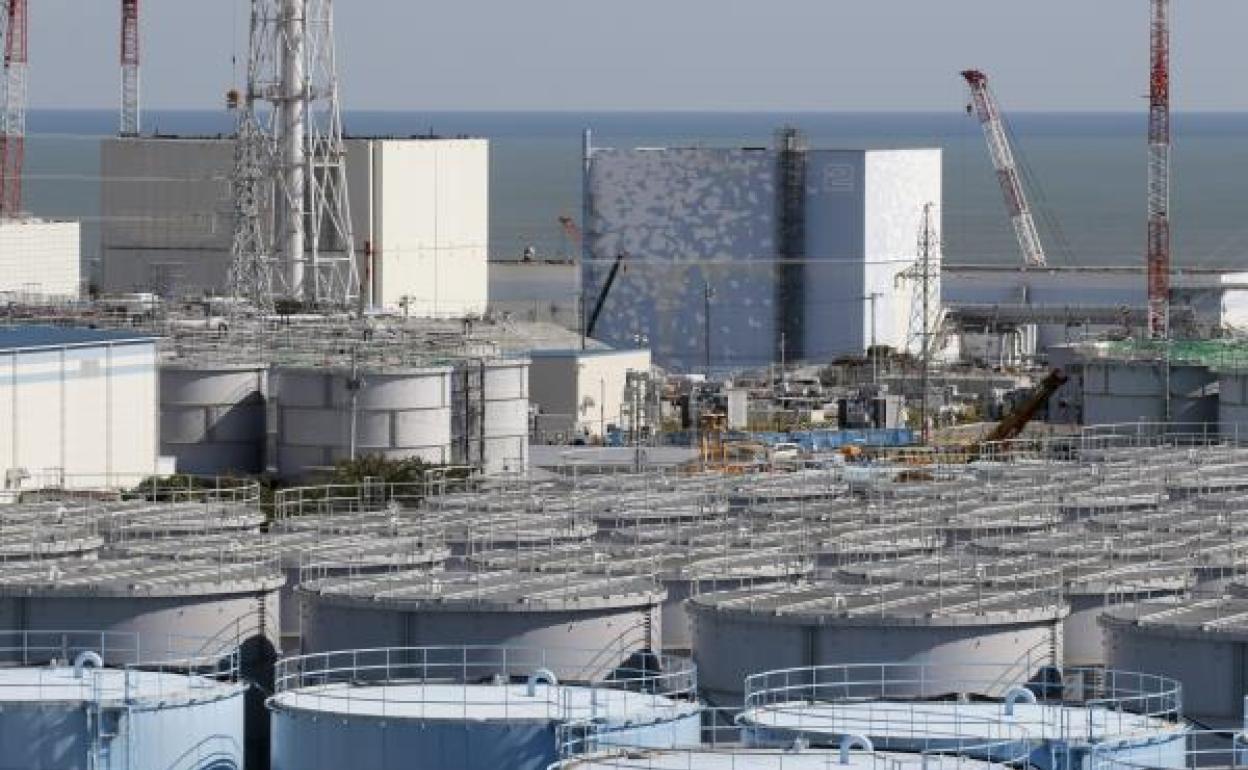 Imagen de la central nuclear de Fukushima. 