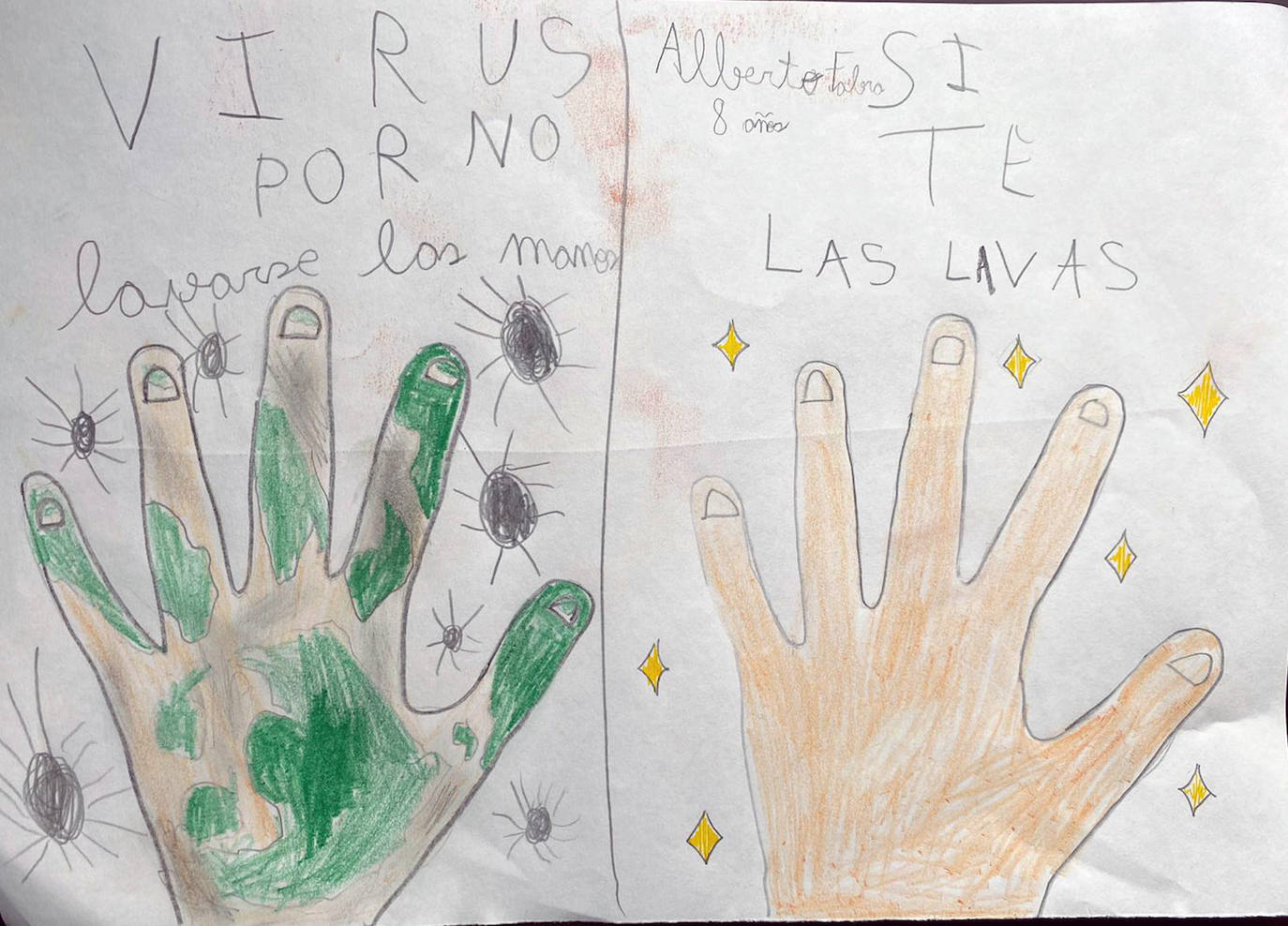 Alberto Fabra García, 8 años