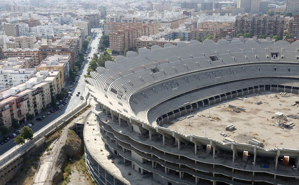 El Valencia perderá casi 20 millones si la ATE de Mestalla acaba archivada