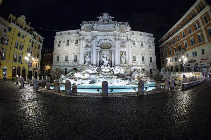 Fotos: Italia, desierta por el coronavirus: más bella que nunca