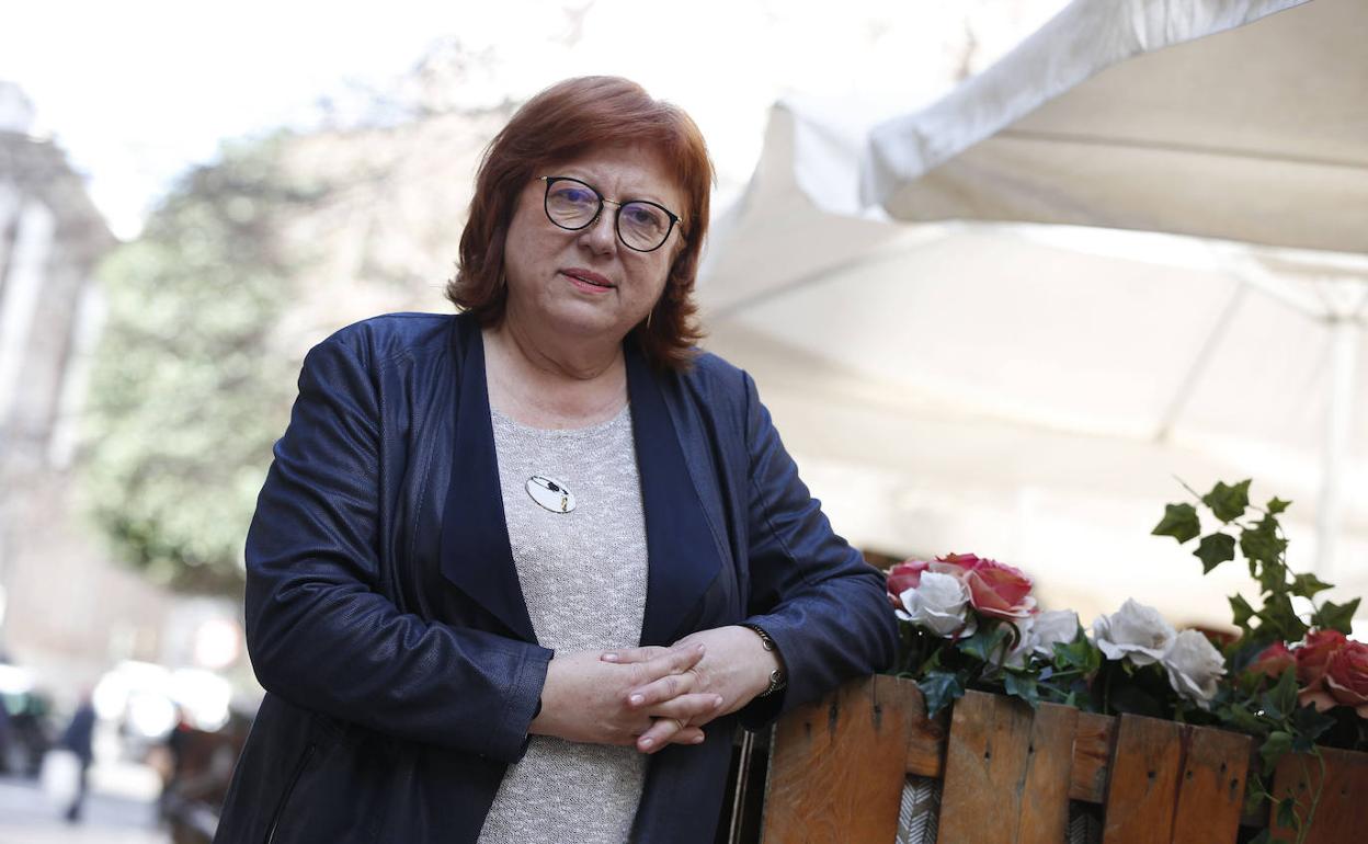 La delegada del gobierno, Gloria Calero 