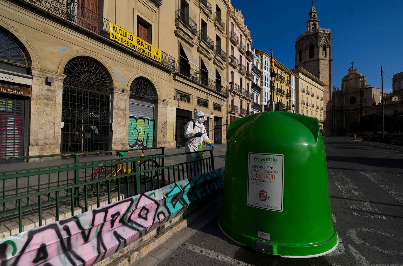 Fotos: Así vive Valencia el estado de alarma por el coronavirus