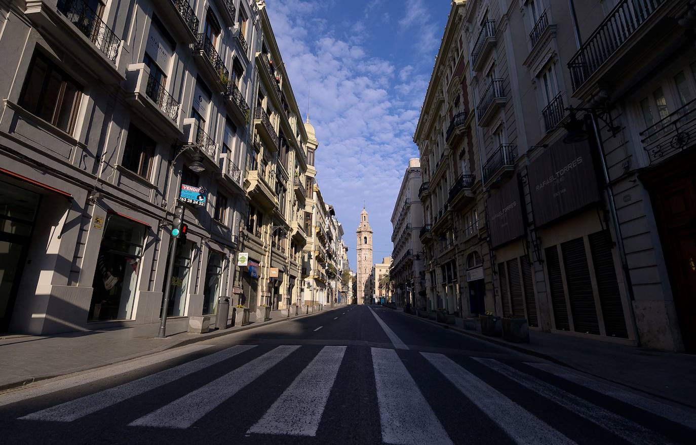 Fotos: Así vive Valencia el estado de alarma por el coronavirus