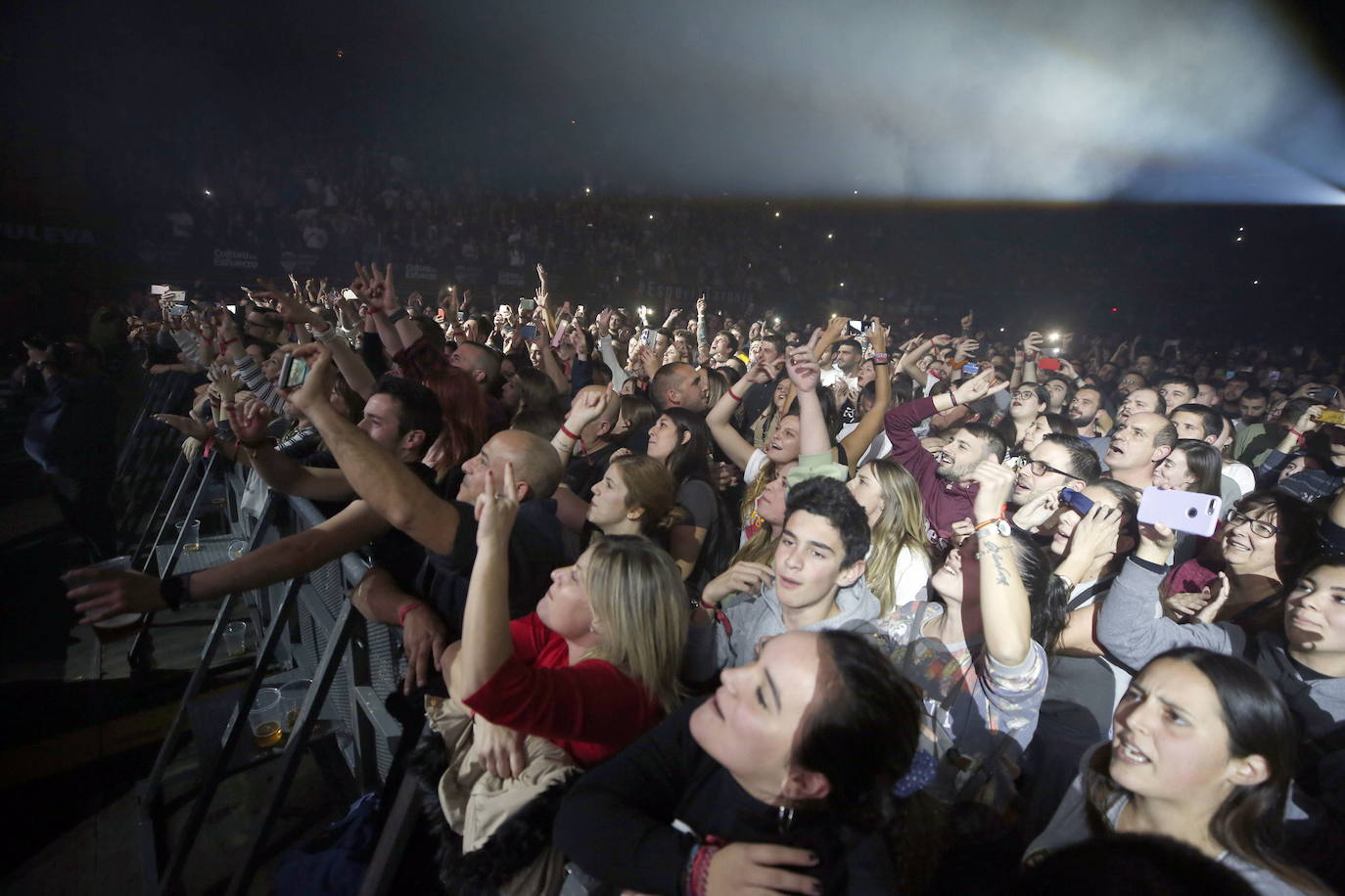 La Fonteta también ha acogido espectáculos y conciertos, como este de Estopa.