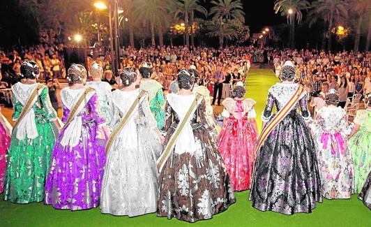 Preselección. Un acto de preselección de cortes celebrado en los jardines del Palau de la Música.