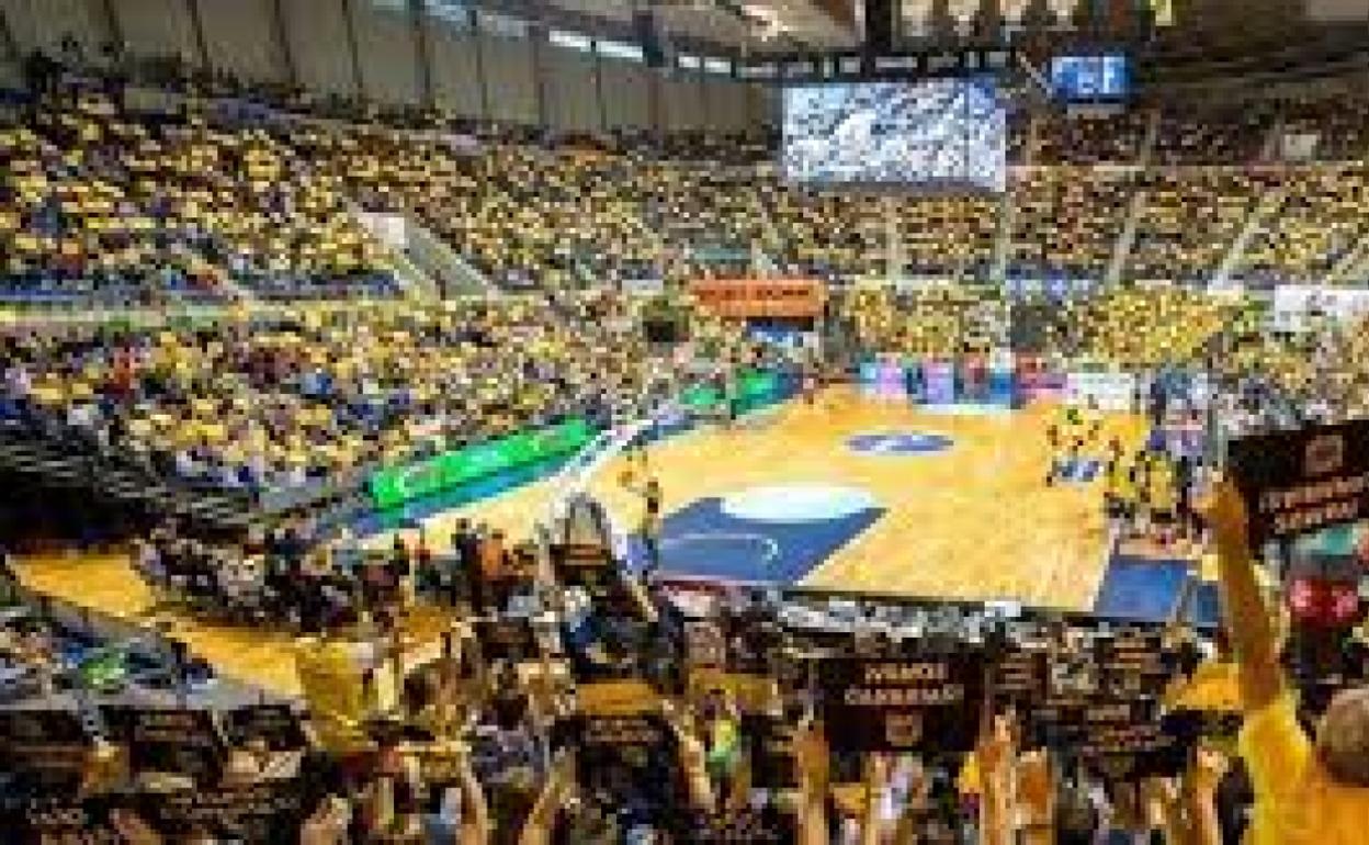 El Gran Canaria Arena de Las Palmas. 