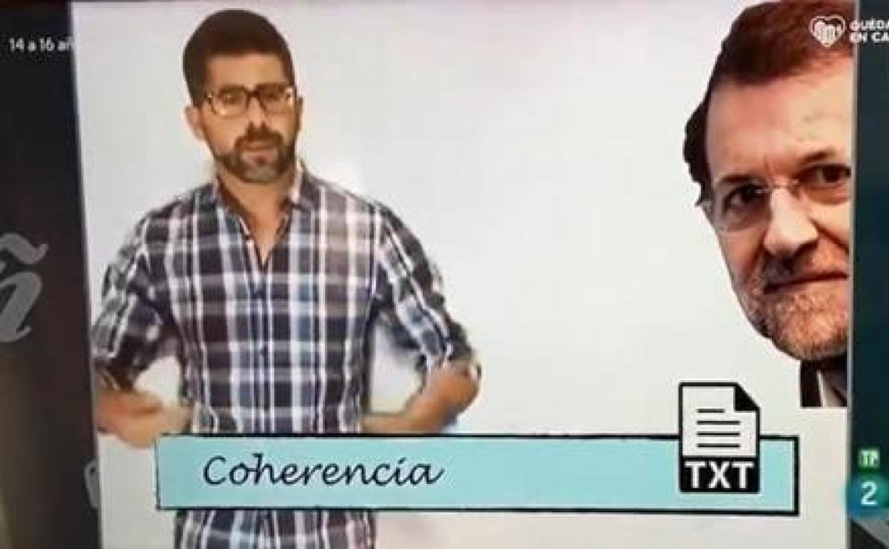 Un momento del programa 'Aprendemos en casa' que se emite en Clan TV y La 2. 