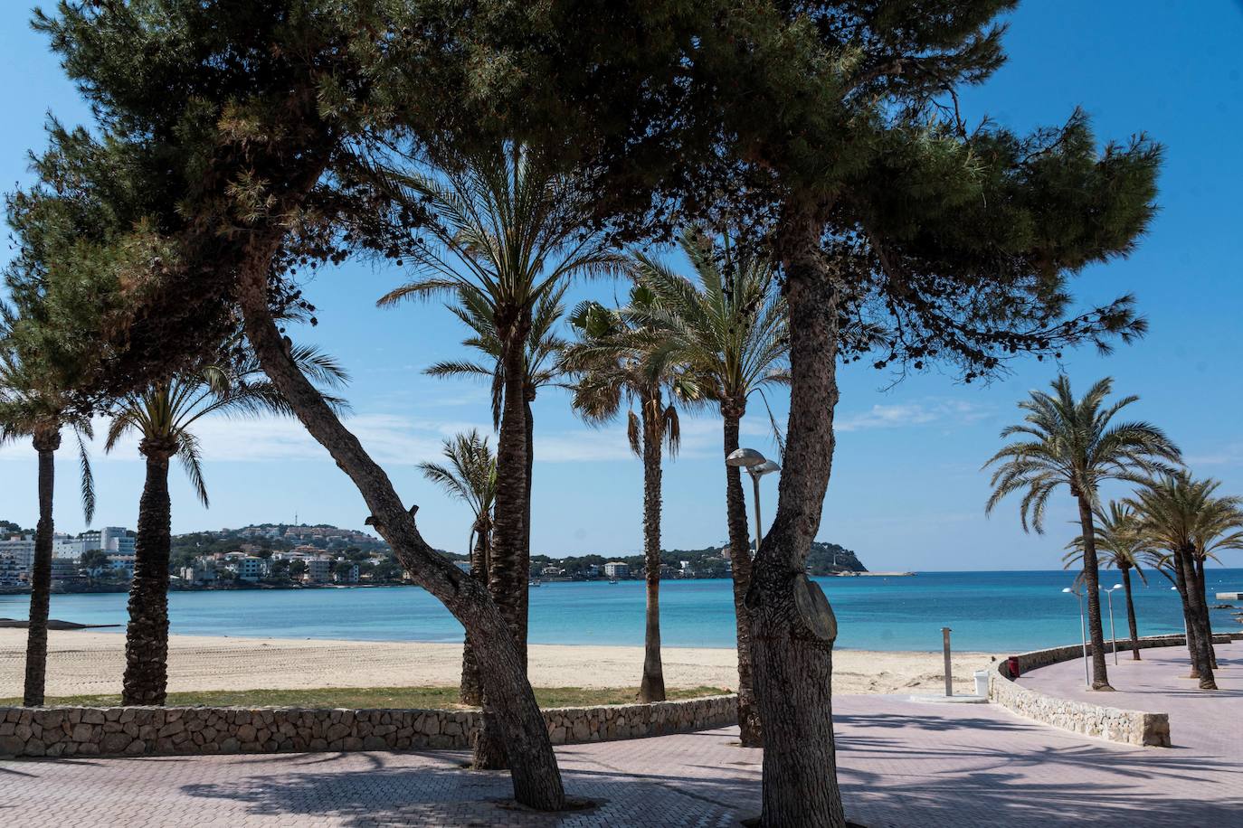 Playa de Santa Ponça, Mallorca.