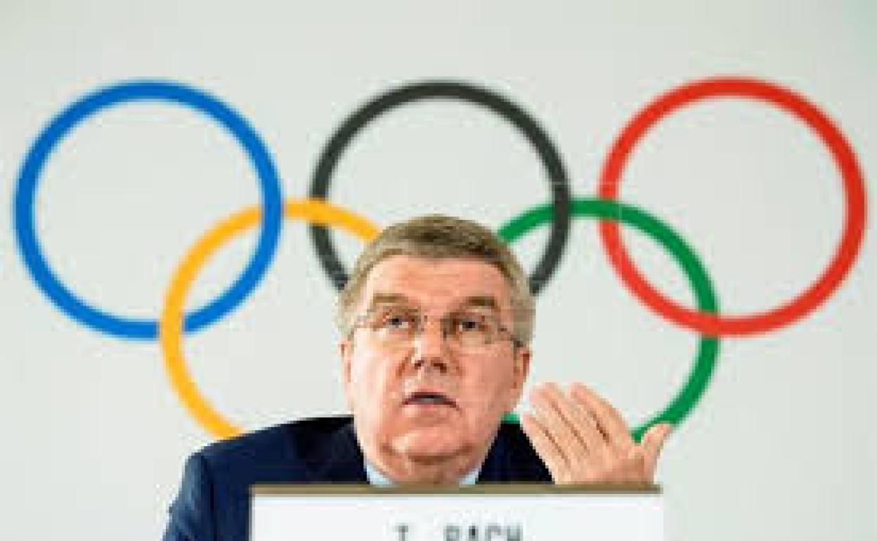 El presidente del COI, Thomas Bach. 