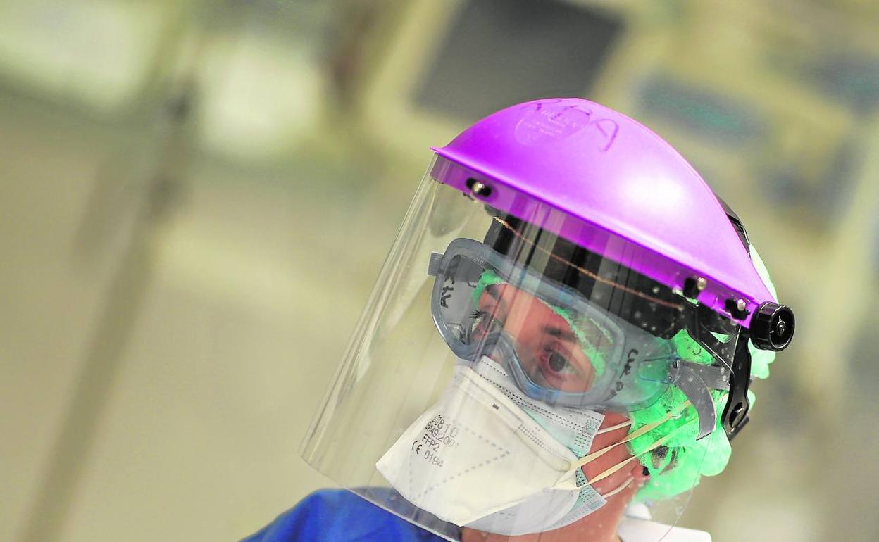 Un profesional sanitario 