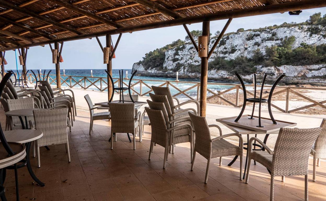 Restaurante a pie de playa en Mallorca