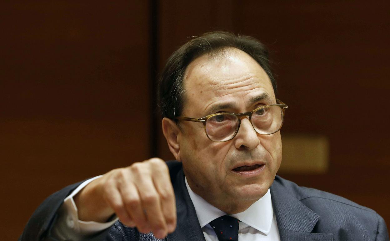 El conseller de Hacienda Vicent Soler. 