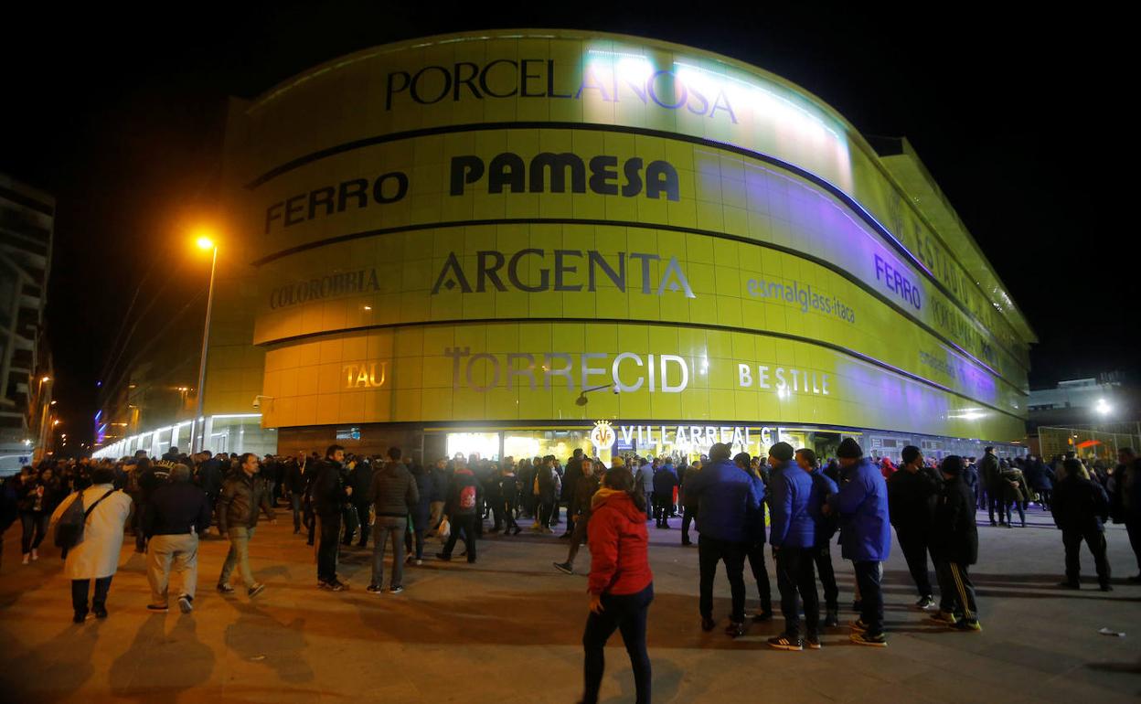 Vista general del estadio del Villarreal