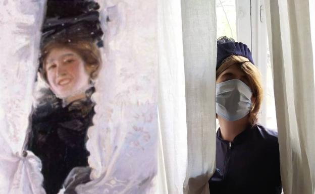 'La mosca'. Esta creación de Cecilio Pla ha sido la más recreada por los usuarios, incluso con mascarilla.