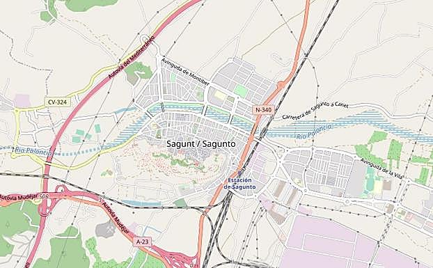 Denunciadas 18 personas por bañarse en el río en Sagunto