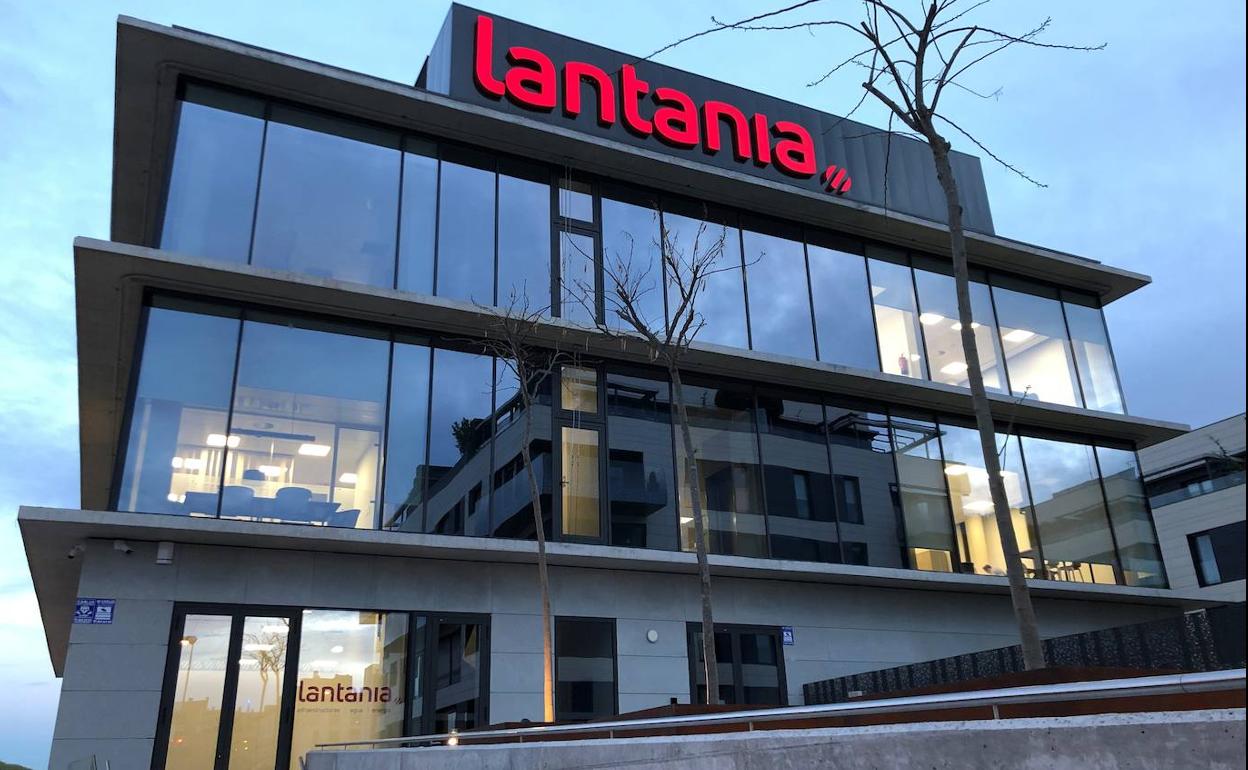 Sede de la constructora Lantania, controlada por el fondo de inversión de Máximo Buch.