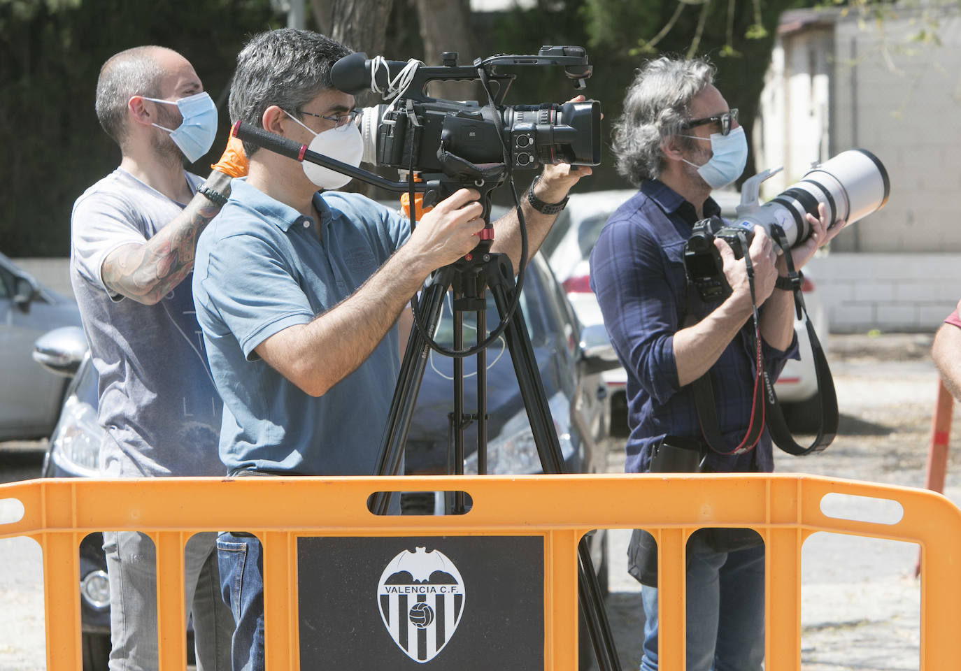 El Valencia CF se somete a las pruebas de Covid-19