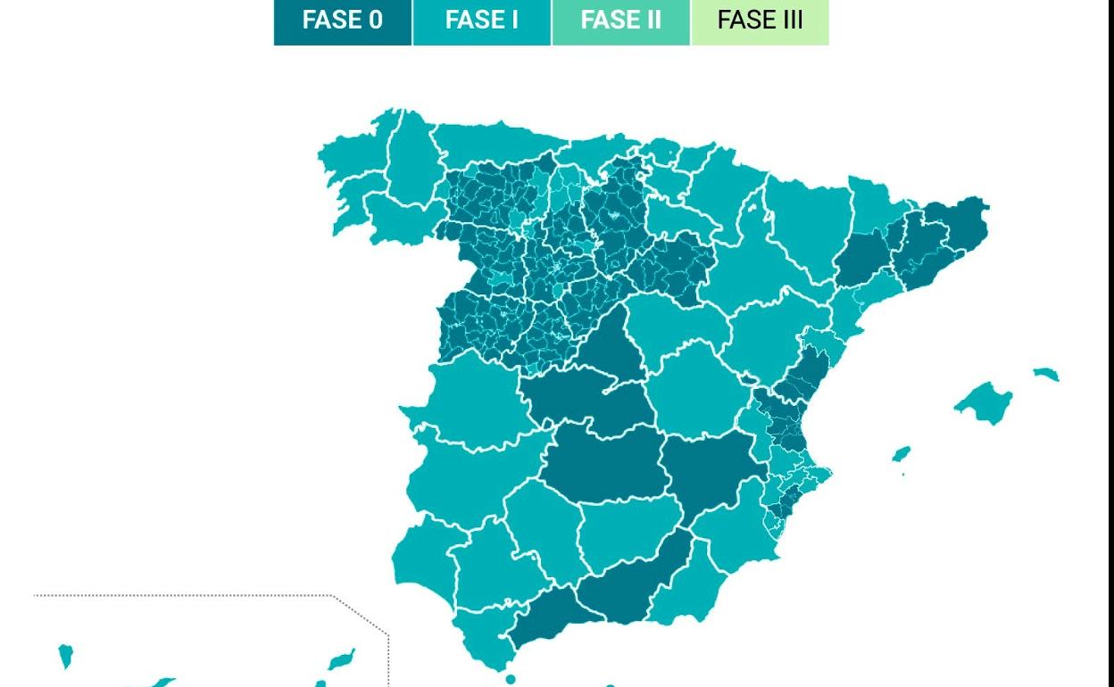 Municipios de la Comunidad Valenciana que pasan a la fase 1 de la desescalada: listado completo