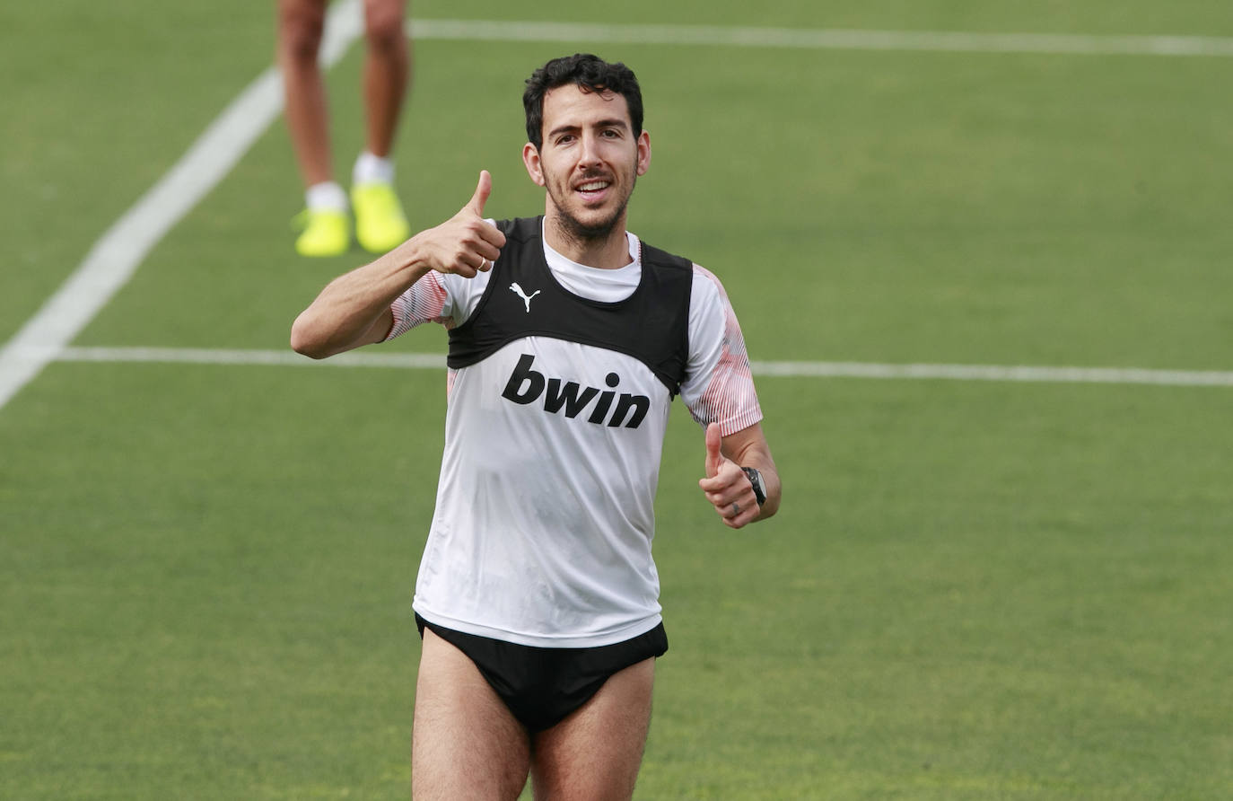 El Valencia CF vuelve a entrenar tras el confinamiento