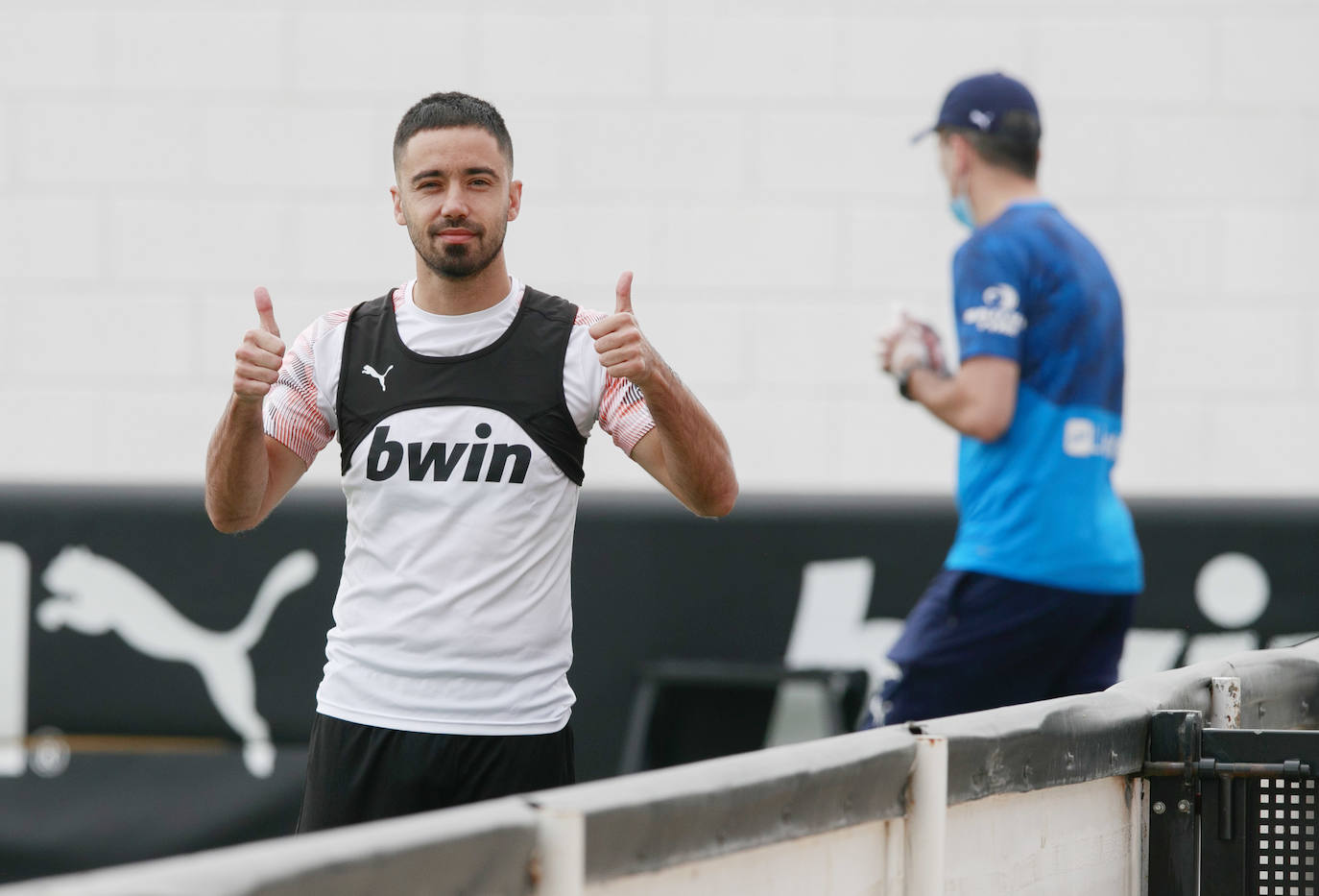 El Valencia CF vuelve a entrenar tras el confinamiento