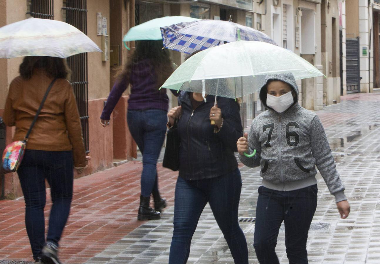 Fotos: Chubascos de récord en la Comunitat