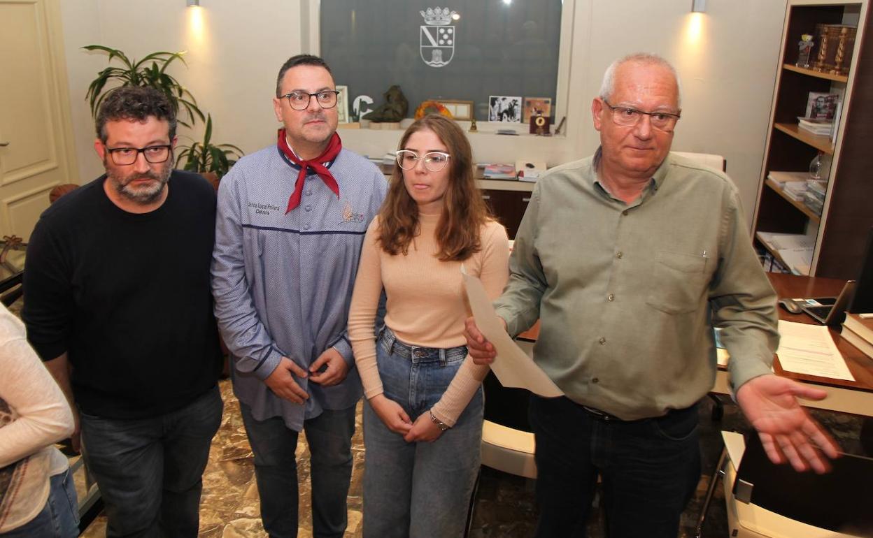 Dénia cancela las Fallas 2020 y mantiene a Safir Malonda y Martina Gimeno como falleras mayores