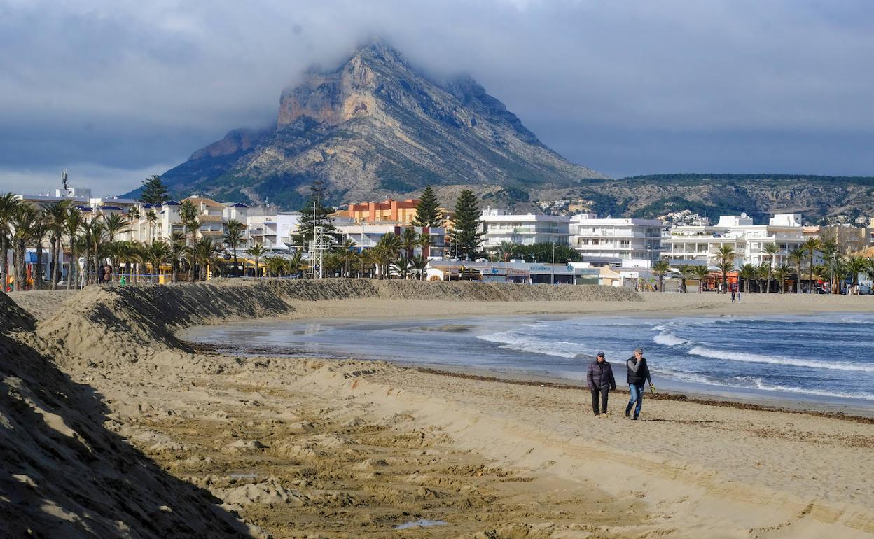 Imagen de la costa de Xàbia.