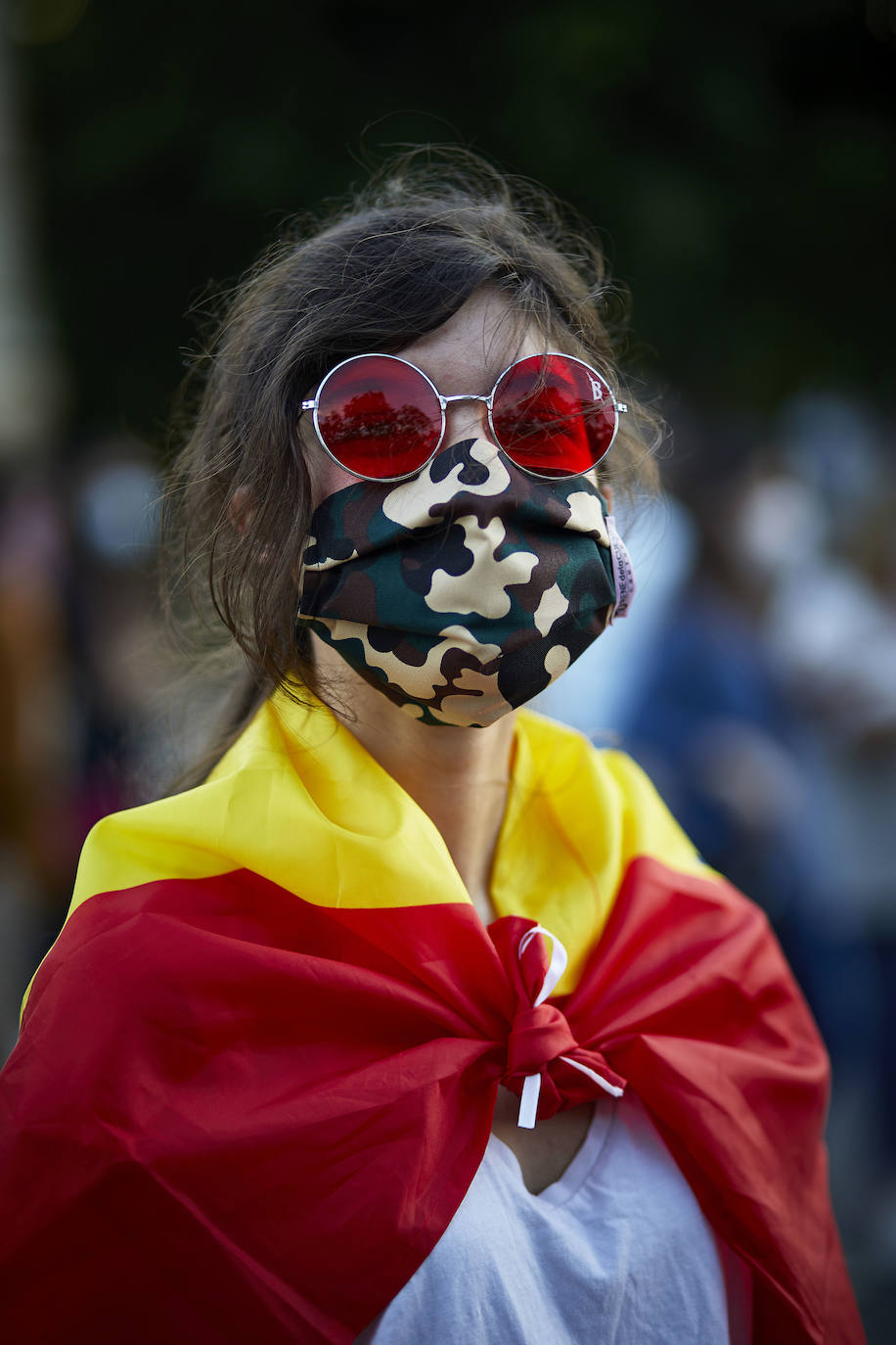 Fotos: Nuevas protestas contra el Gobierno en el paseo de la Alameda