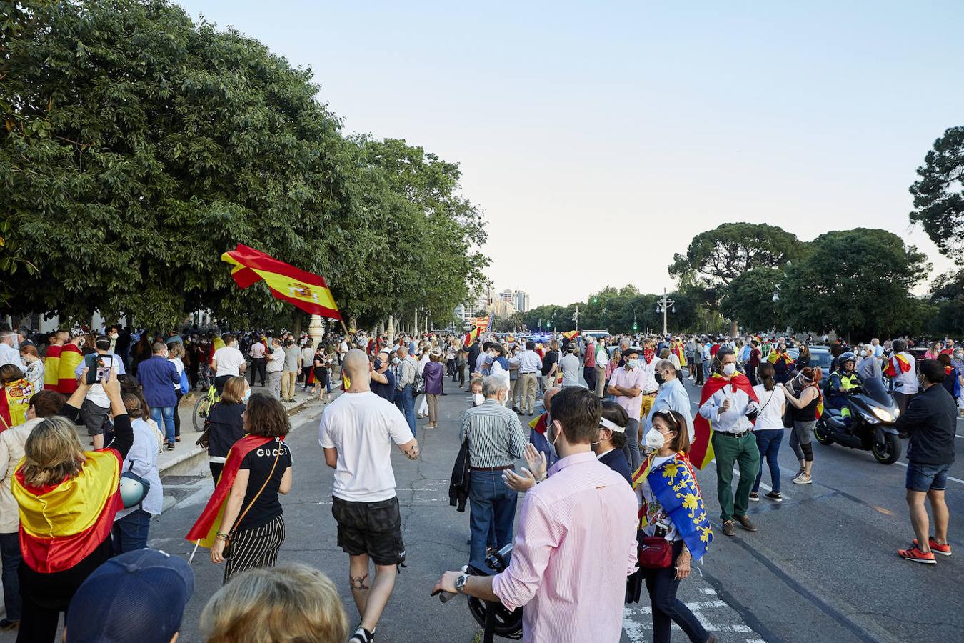 Fotos: Nuevas protestas en Valencia por la gestión del Gobierno