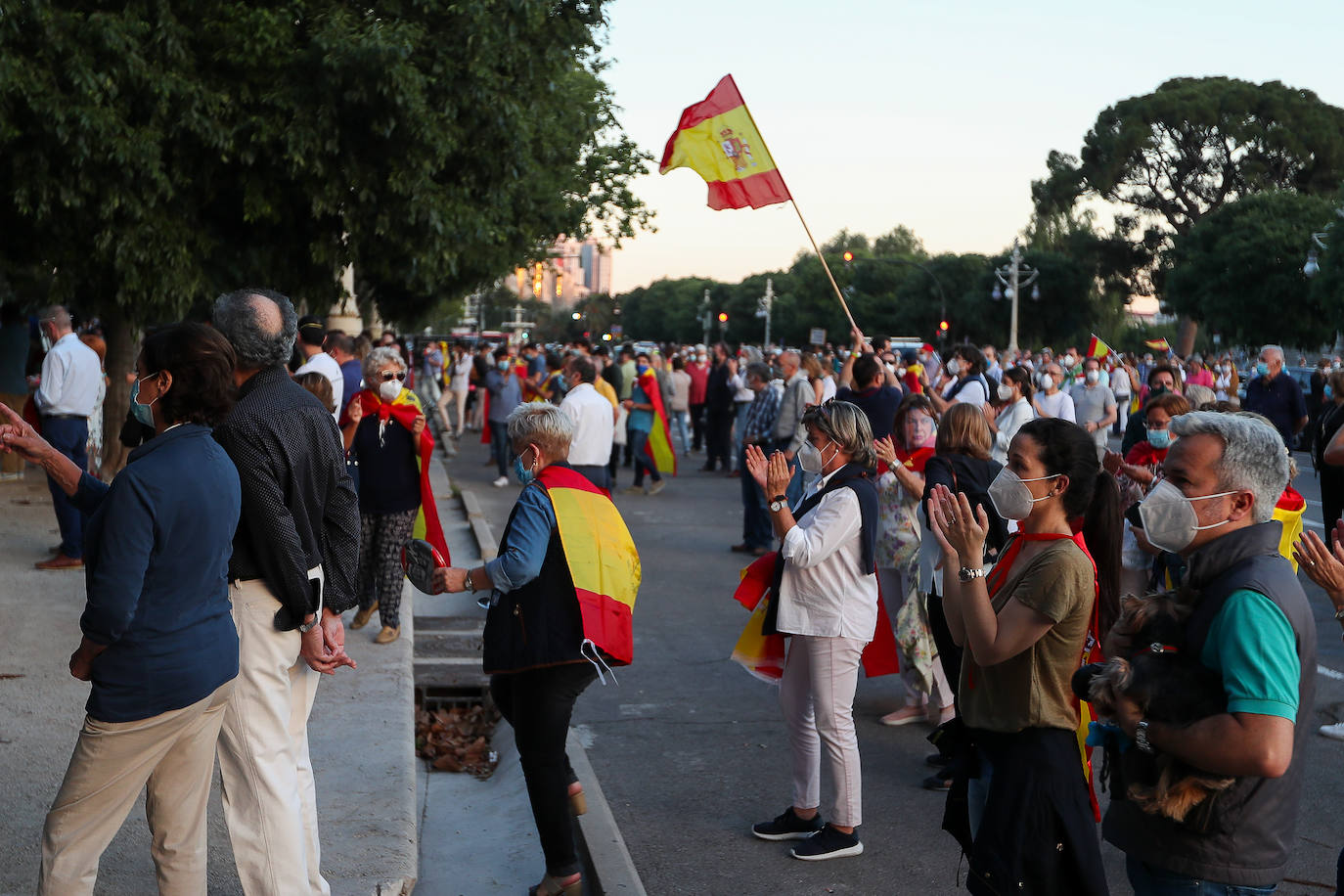 Fotos: Nuevas protestas en Valencia por la gestión del Gobierno