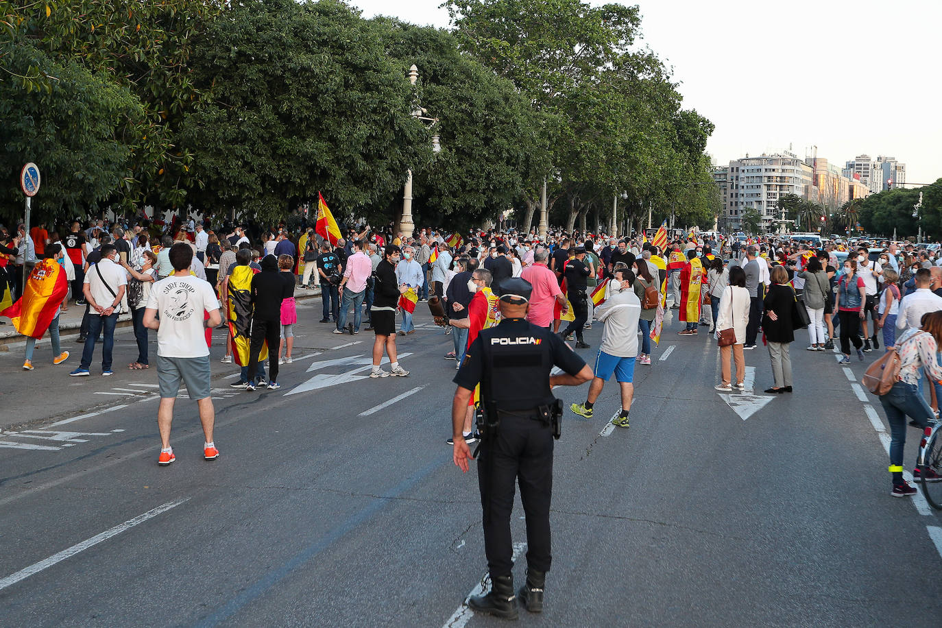 Fotos: Nuevas protestas en Valencia por la gestión del Gobierno