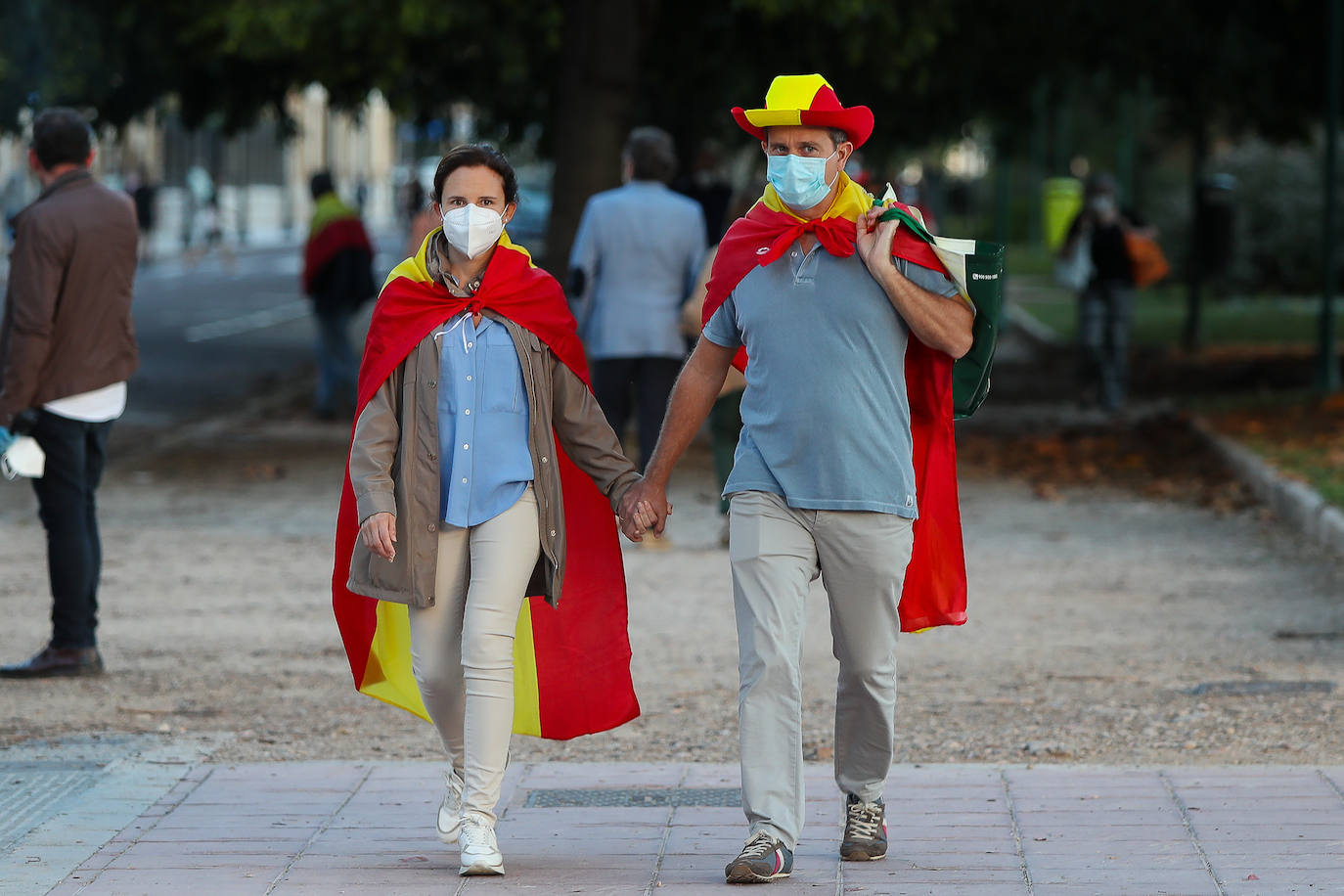 Fotos: Nuevas protestas en Valencia por la gestión del Gobierno