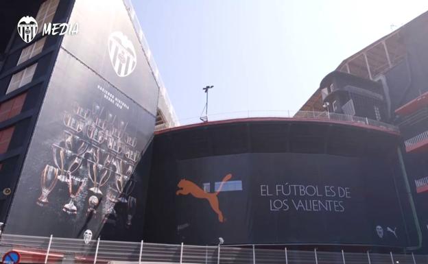 Mestalla se abrirá para distribuir alimentos a las familias más necesitadas