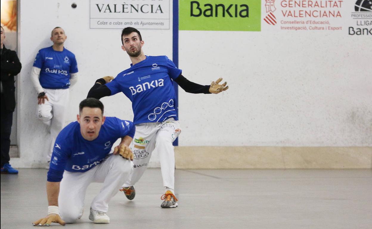 Marc, durante una partida de la Lliga Bankia