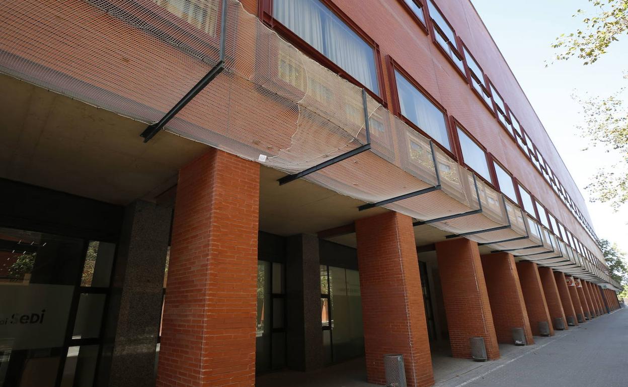 Instalaciones del campus de Tarongers de la Universitat de València. 