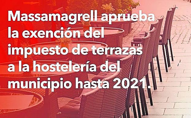 El cartel anunciador.