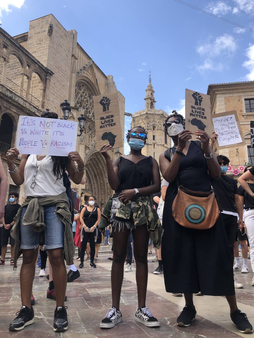 Fotos: Manifestación en Valencia contra el racismo