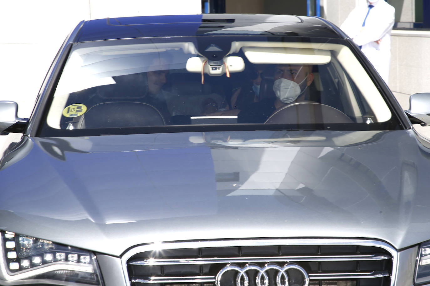 La cantante ha sido dada de alta este lunes del Hospital Universitario HM Puerta del Sur (Móstoles). La intérprete y el exlíder de Ciudadanos dieron la bienvenida el sábado a su primera hija en común.